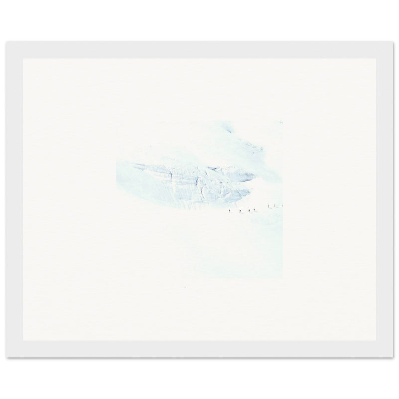 Blanc 06 · Framed Fine Art Print · Seamlessly